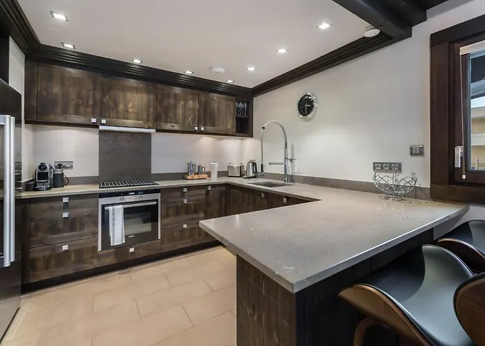 Chic Avec Cheminee Et Parking A - Fr-1-563-64 Appartement Courchevel