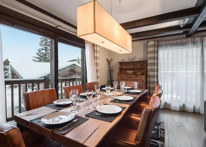 Chic Avec Cheminee Et Parking A - Fr-1-563-64 Courchevel